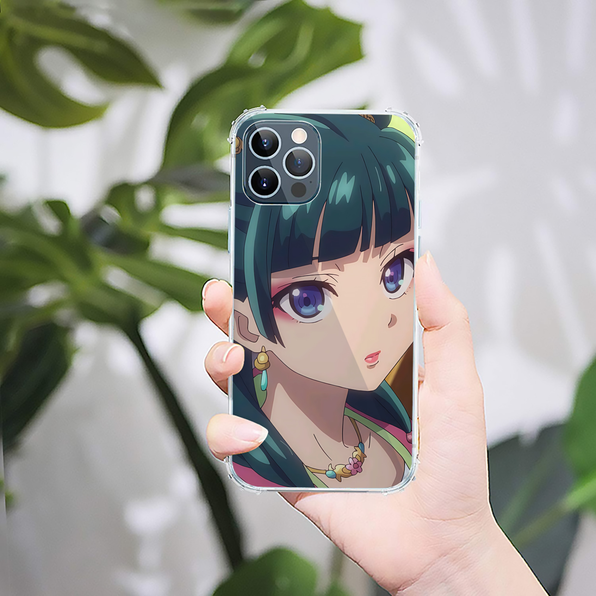 （画像用） 薬屋のひとりごと The Apothecary Diaries 【iPhone 12シリーズ対応】透明スマホケース（クリアソフトケース）